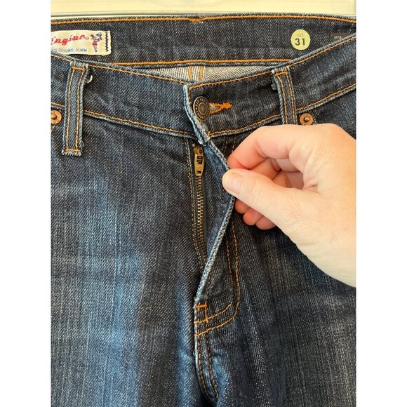 Red‎ Engine Scarlett Signature Fit Bootcut Jeans Dark Wash Size 31 - Picture 6 of 12